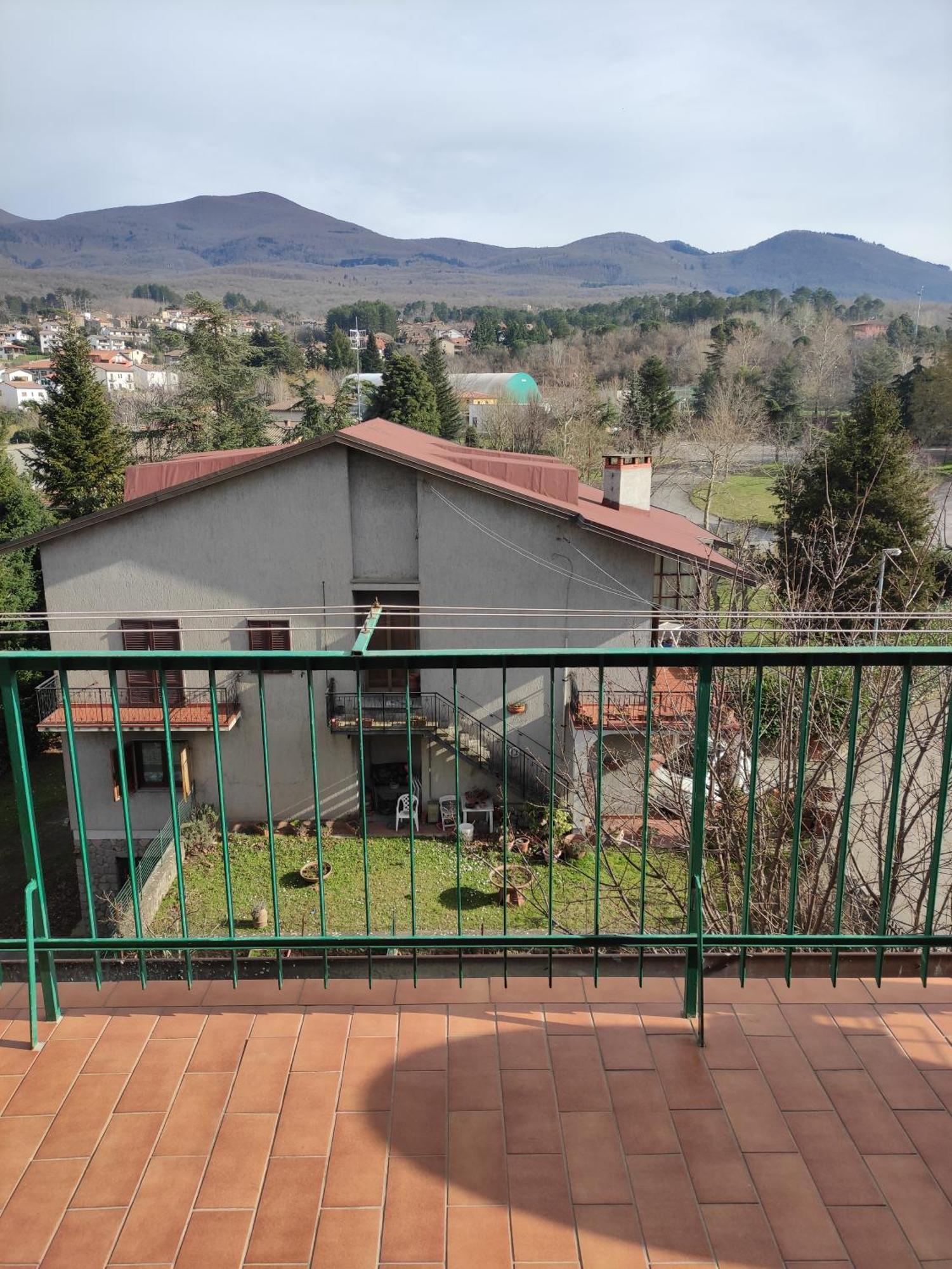 Casa Maria Castel Del Piano Appartamento Vista Montagna In Zona Centrale Bagian luar foto